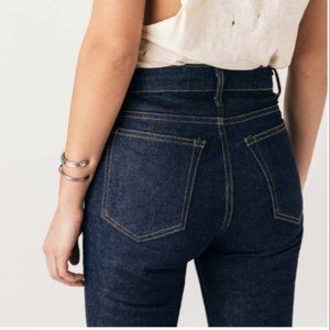 Imogene +Willie Slim Dark Denim Jeans Size 28